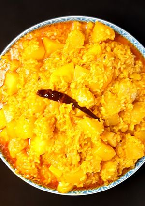 চাল পেঁপে রেসিপির প্রধান ছবি