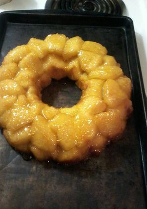 A picture of Orange Vanilla Monkey Bread.