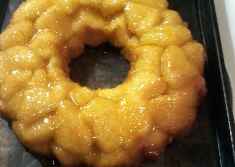 Steps to Make Quick Orange Vanilla Monkey Bread