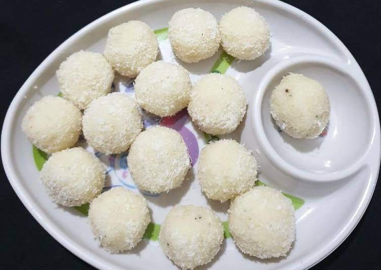 Step-by-Step Guide to Make Quick Coconut ladoo