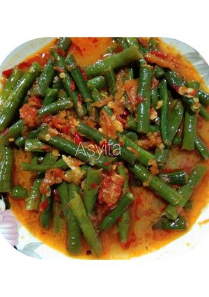Foto resep Tumis kacang panjang
