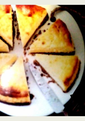 Une photo de New York cheesecake