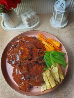 Foto resep Chicken Steak Saus BBQ