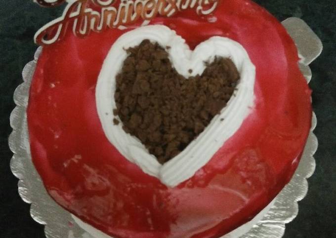 Recipe of Quick Red velvet gel cake