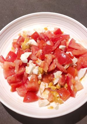 A picture of Tomato Salad.