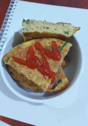 Foto resep Telur Dadar Tempe