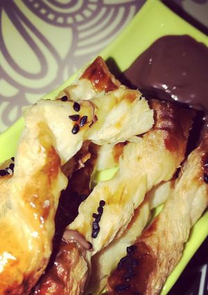 صورة لوصفة اصابع البف باستري السهلة واللذيذة😋