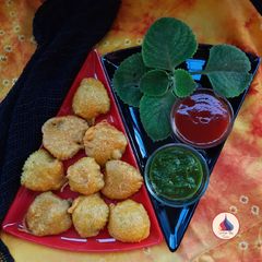 A picture of Carom Leaves Fritters.