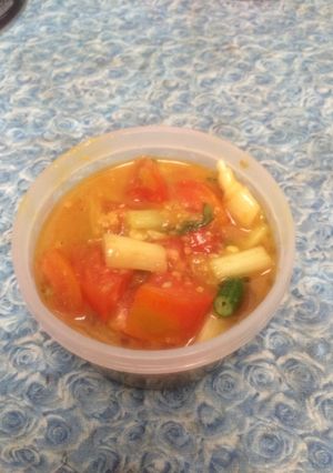 Foto resep Woku Daun Ginseng