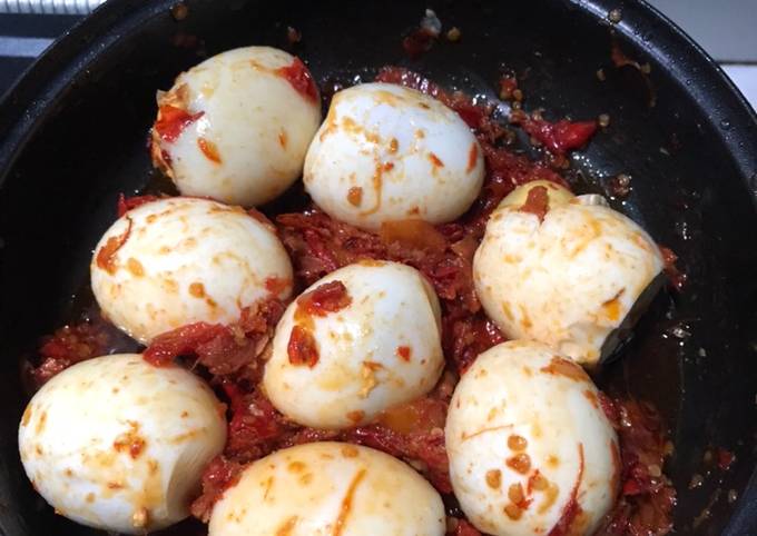 Anti Ribet, Buat Telor balado praktis❤️ Istimewa