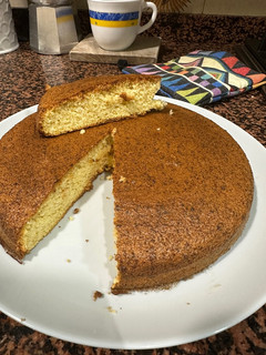 Una foto de Bizcocho de almendra sin harina ni azúcar
