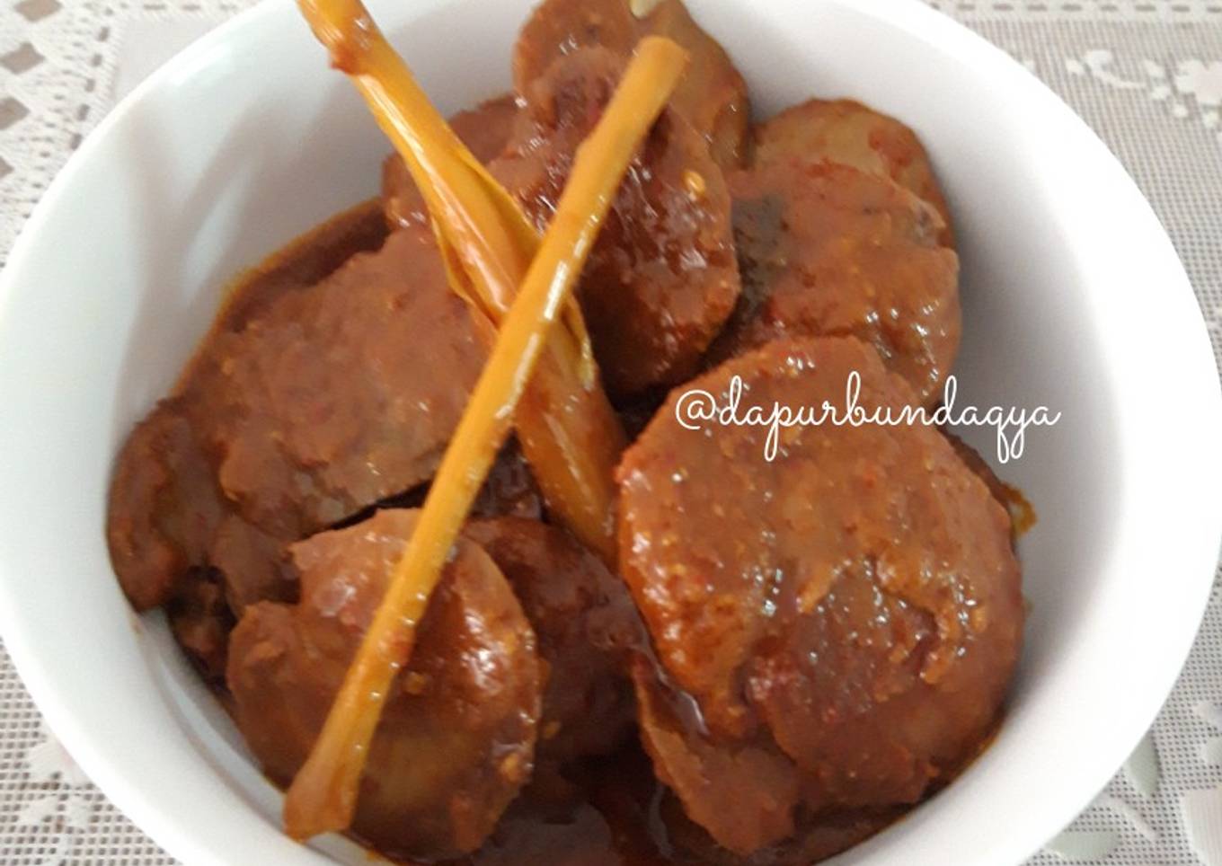 Semur Jengkol Pedas