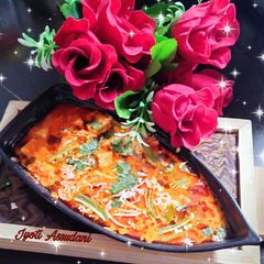 A picture of Makhani paneer.
