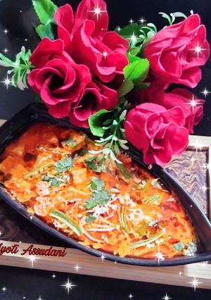 A picture of Makhani paneer.