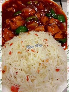 A picture of Chicken Manchuria.