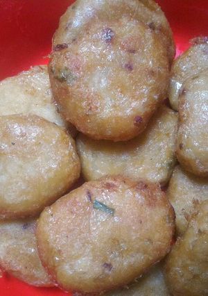 Foto resep Perkedel kentang pedas