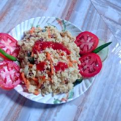 A picture of Upma.