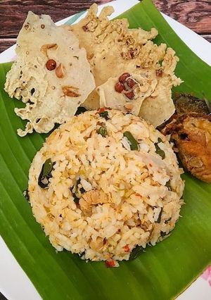 Foto resep Nasi/sego gono khas Temanggung