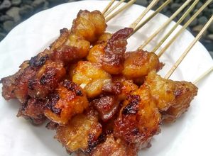 Foto resep Sate lemak sapi khas pasar Bringharjo