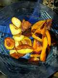 Papas y zapallo al horno😋😋😋
