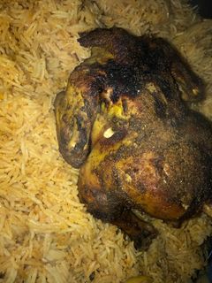 صورة لوصفة أسهل واسرع كبسة دجاج