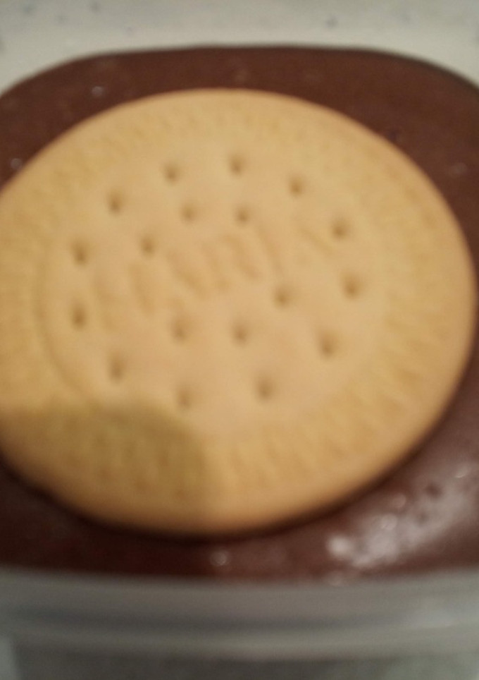 Una foto de Natillas de chocolate