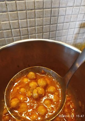Φωτογραφία της συνταγής Ρεβύθια κόκκινα