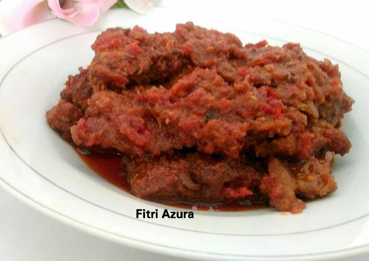 Anti Ribet, Membuat DenDeng Balado Ala Saya Yang Sederhana