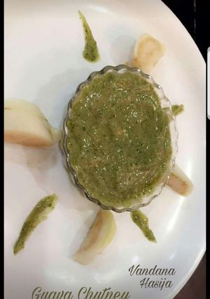 A picture of Guava Ki Chutney.