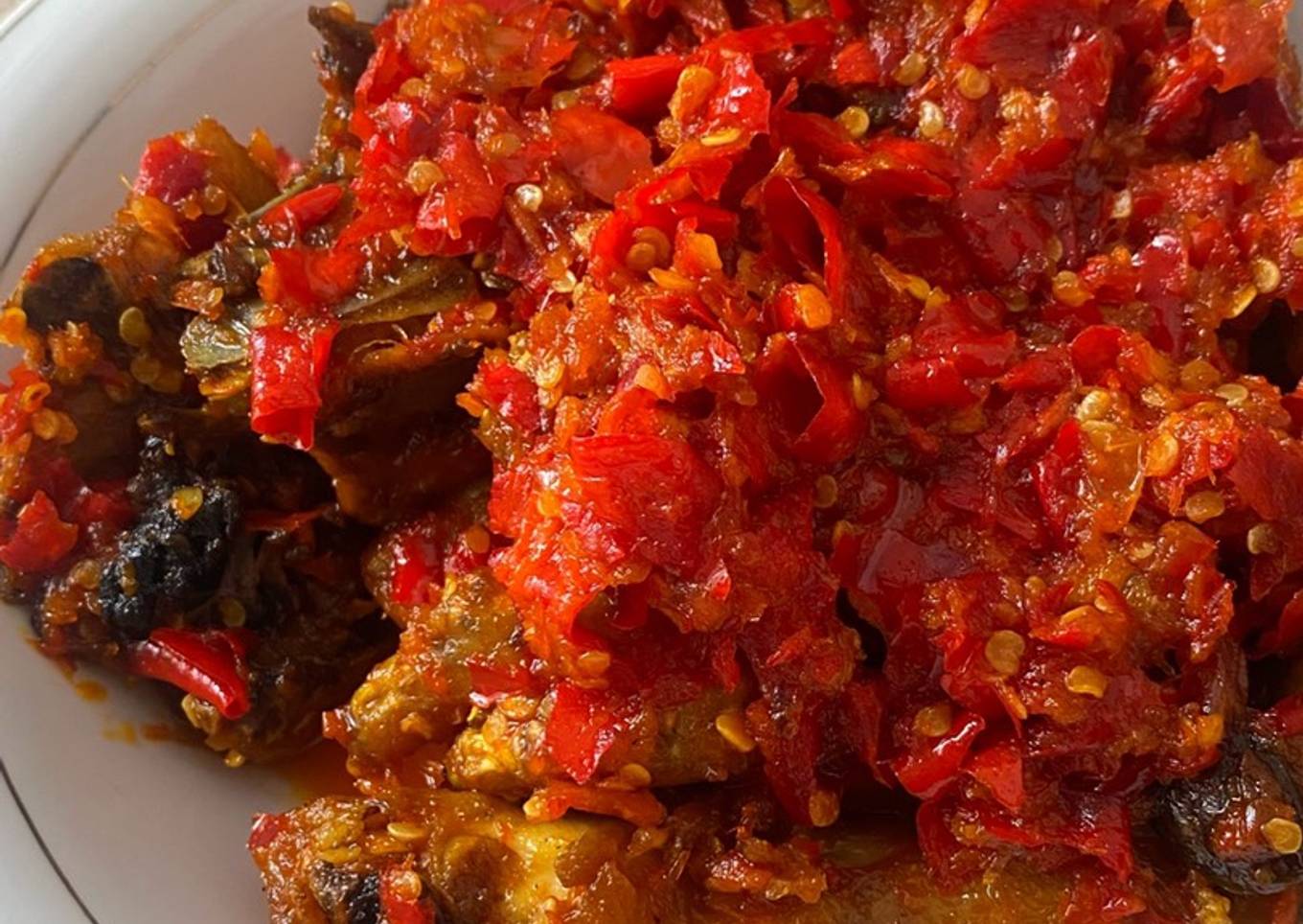 Ayam balado padang