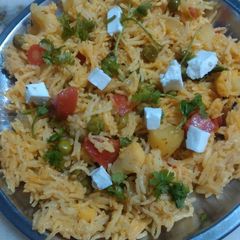 A picture of Veg pulav.