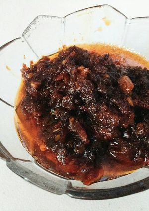 Foto resep Sambal terasi goreng pedas manis