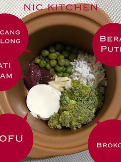 Foto resep MPASI Bubur Hati Ayam Tofu Brokoli