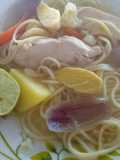 Sopita de pechuga de pollo especial y para la gripe
