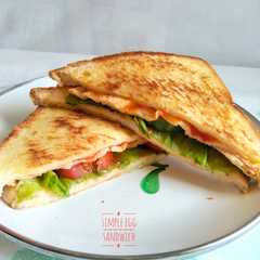 Simple Egg Sandwich Roti Tawar-レシピのメイン写真