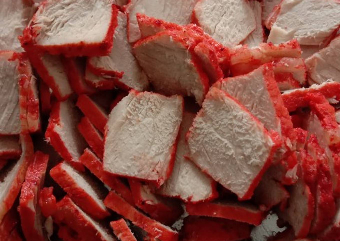Babi Merah Rebus (non halal)