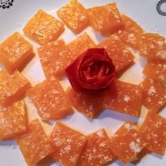 A picture of Orange jelly.