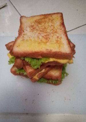 Foto resep Roti panggang simple