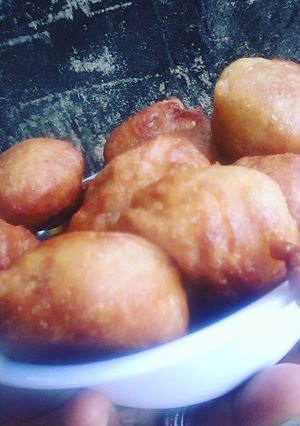 A picture of Plantain Puffs.