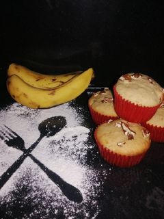 Una foto de Muffins de plátano y nuez 👨🍳🧁🍌🧁