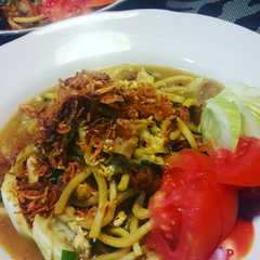 A picture of Mie Nyemek Ala Chef Restu.