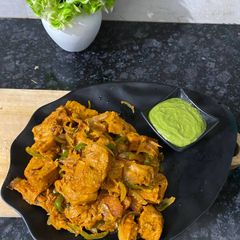 A picture of Chaap masala tikka.
