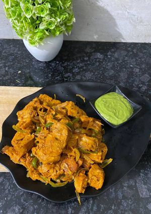 A picture of Chaap masala tikka.