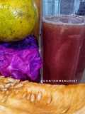Jus golden melon kol ungu jeruk juicer antioksidan
