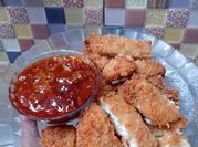 Gambar telur saos bbq