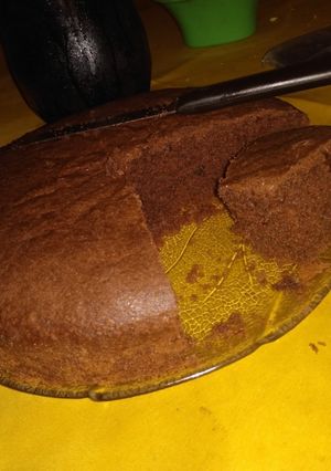 Una foto de Torta de aceite con chocolate