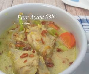 Resep Baru Kare Ayam Solo Gurih Mantul