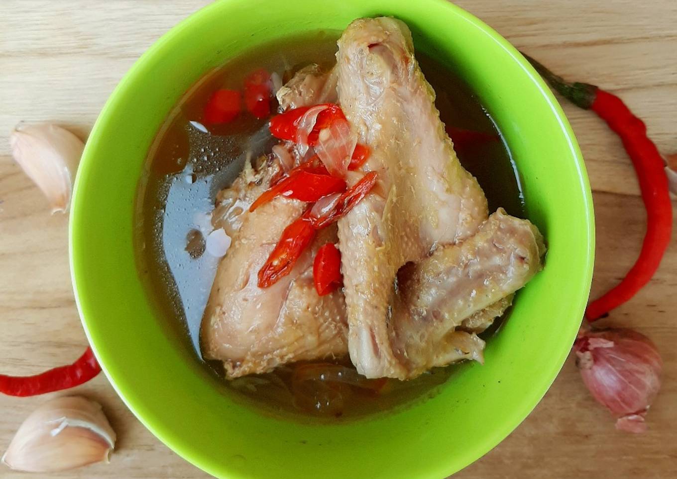 Garang Asem Ayam Bumbu Iris