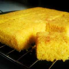 A picture of Cake Labu Kuning.