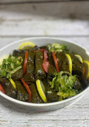 صورة لوصفة ورق عنب حامض مع دبس رمان